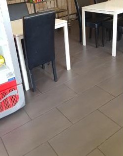 Gemütlicher Innenraum bei Haci Baba